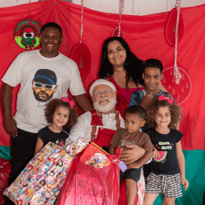 Um Dia de Natal com o Instituto Refazer no Clube Fluminense