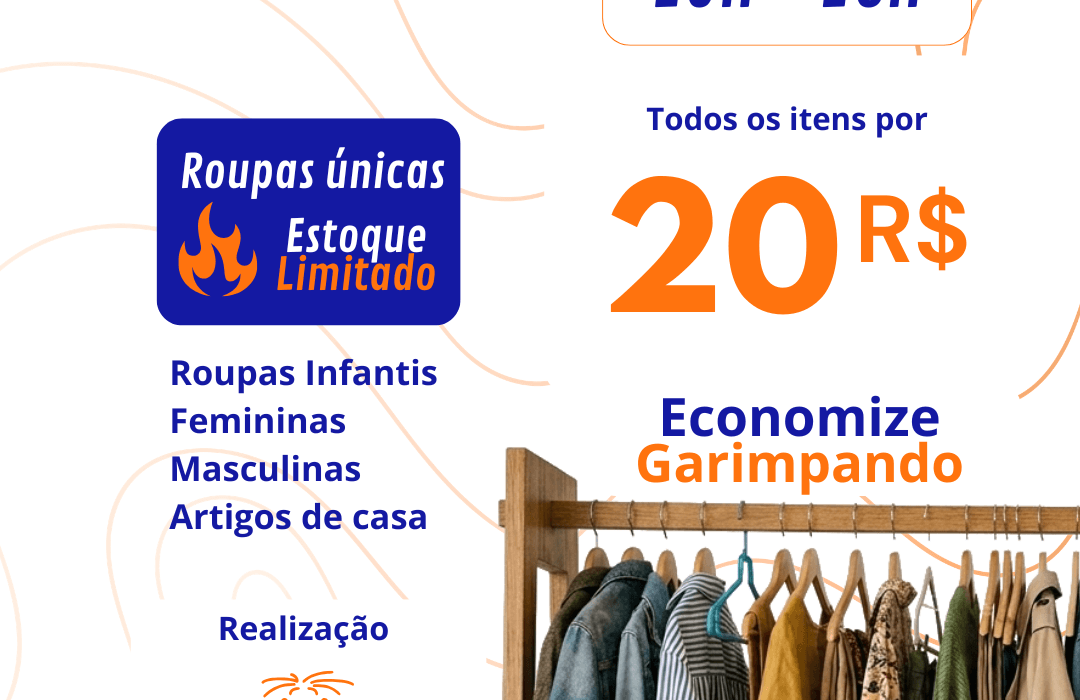 O Brechozão do Refazer voltou. E está cheio de boas oportunidades!