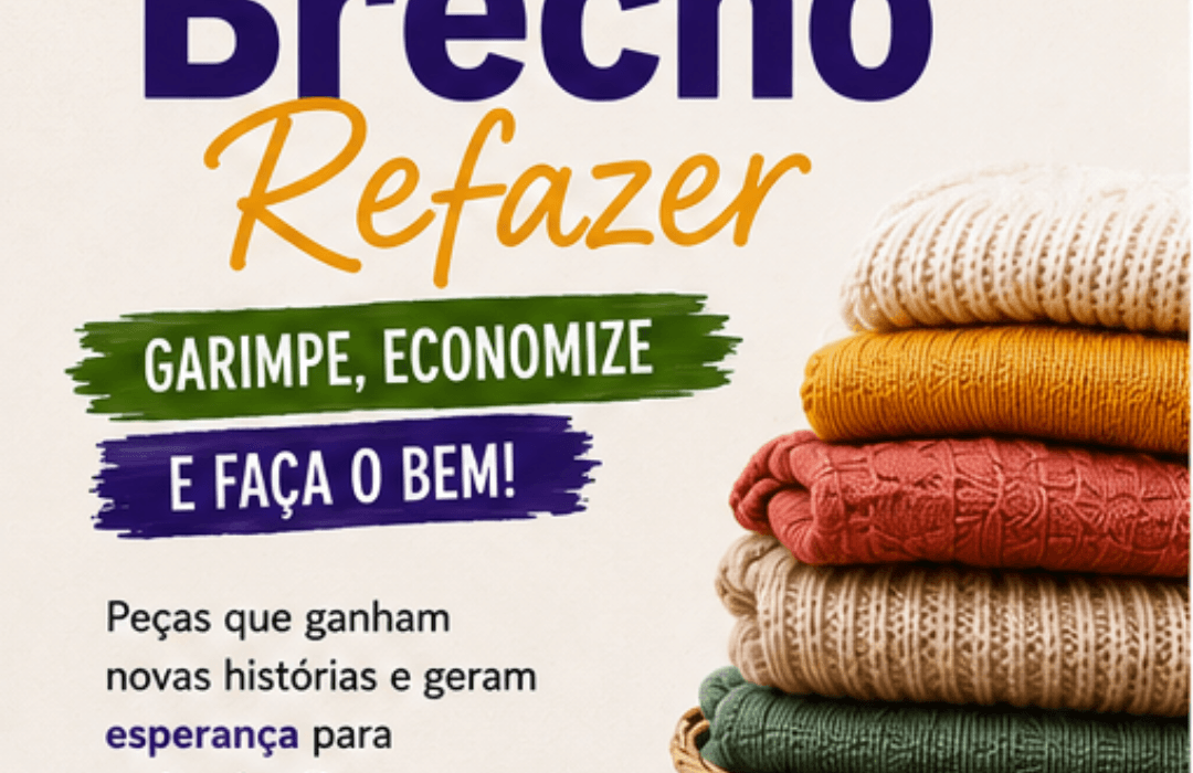 Brechó Refazer: Moda que Faz o Bem