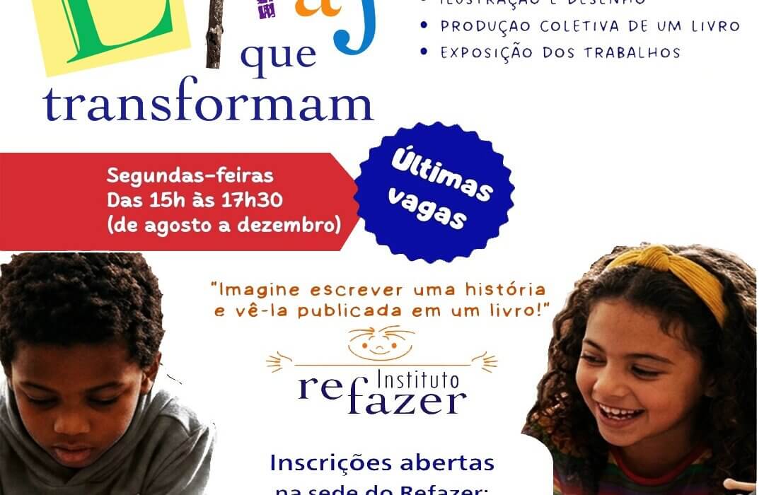As últimas vagas para o Letras que Transformam estão abertas!
